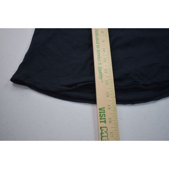 Free People Everything Always Top Black Off the Shoulder Ruffle NWOT Large - Picture 5 of 5